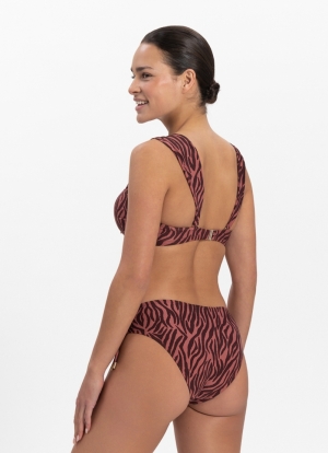 Bikini Zebra BORDEAUX