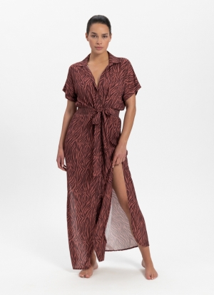 Strandkleedje Zebra BORDEAUX