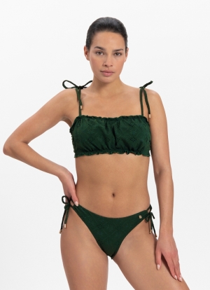 Bikini Green Embroidery GROEN