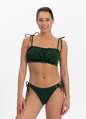Bikini Green Embroidery GROEN