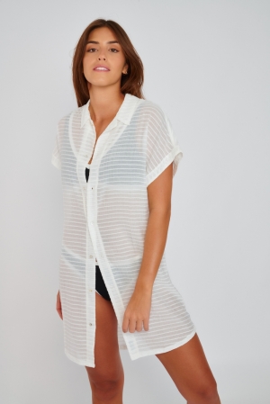 Palaca Solobeach kleedje WIT