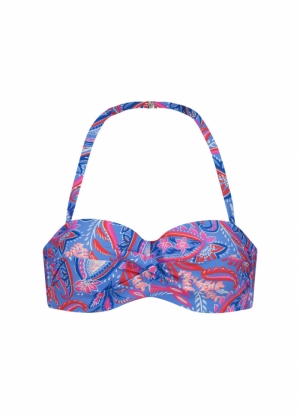 Arabesque bikini voorgevormde BLAUW