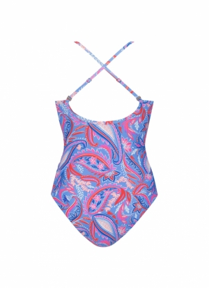 Arabesque badpak BLAUW