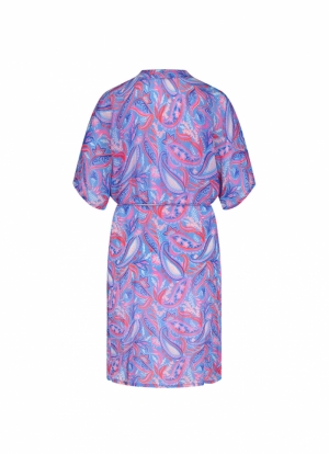 Arabesque strandkleedje BLAUW