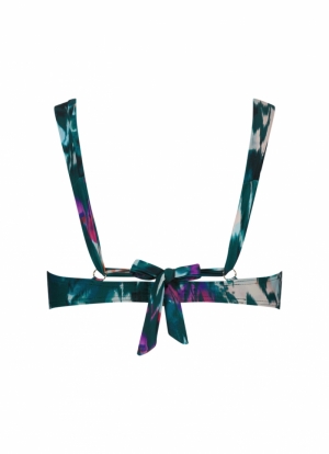 Ikat Teal bikini GROEN