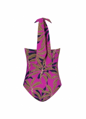 Palm Springs badpak FUCHSIA
