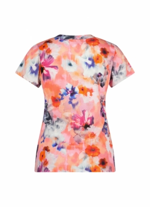 Serenity shirt korte mouw ORANJE