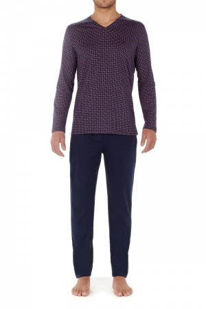 Pyjama lang Hal BLAUW