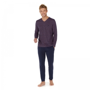Pyjama lang Hal BLAUW