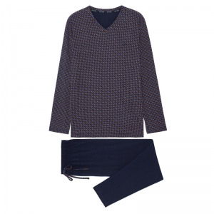 Pyjama lang Hal BLAUW