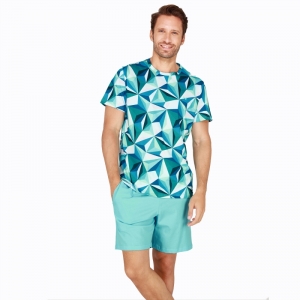 Korte pyjama Diamant GREEN