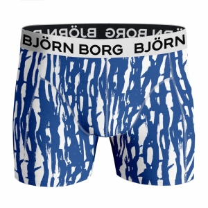 BB Cotton Stretch Boxer 3P BLAUW