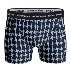 BB Cotton Stretch Boxer 2P BLAUW
