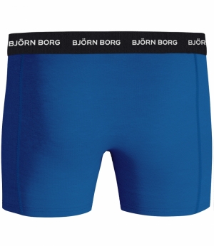 BB Cotton Stretch Boxer 2P BLAUW