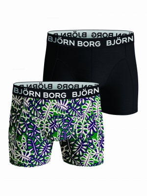 BB Cotton Stretch Boxer 2P GROEN
