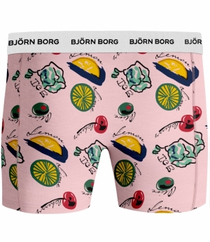 Essential Boxer 2-pack BLAUW