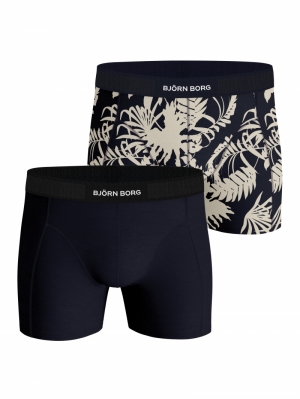 Core boxer 2-pack BLAUW