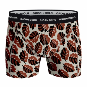 Cotton Stretch Boxershort 3P BORDEAUX
