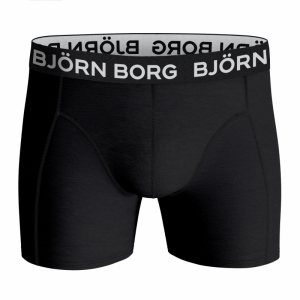 Cotton Stretch Boxershort 3P ZWART