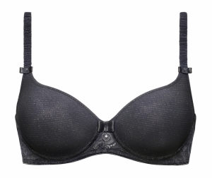 Glamour t-shirt bh ZWART