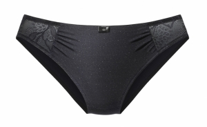 Glamour slip ZWART