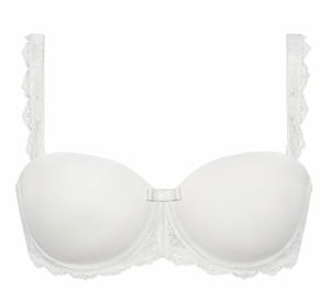 Festivo t-shirt bh strapless NATUUR