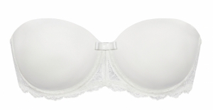 Festivo t-shirt bh strapless NATUUR