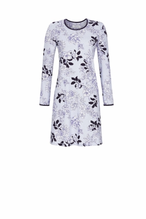Slaapkleed bloemenprint BLUE