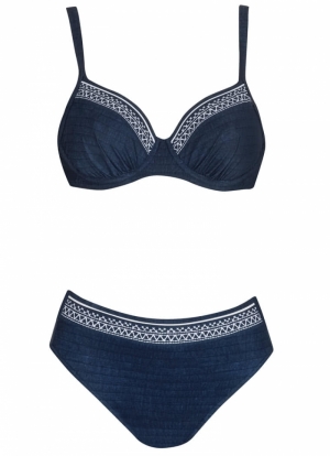 Bikini marine BLAUW