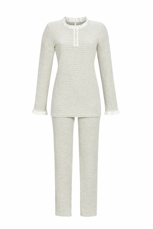 Pyjama in sponsstof GRIJS