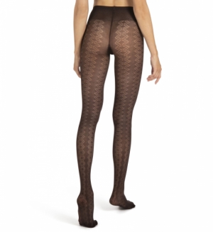 Collant Fashion Elianor 50D CHOCOLAT