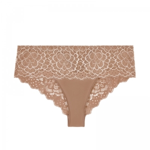 Caresse shorty PREPPY NUDE