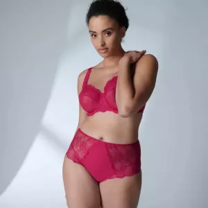 Rêve slip hoge taille CRANBERRY