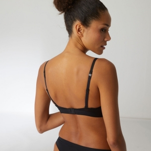 Essentiel triangle softbh padd ZWART