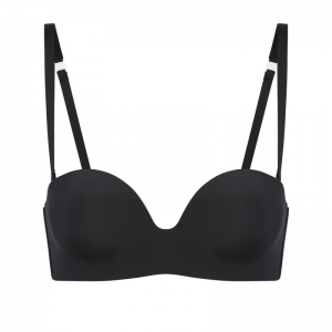 Essentiel strapless bh ZWART