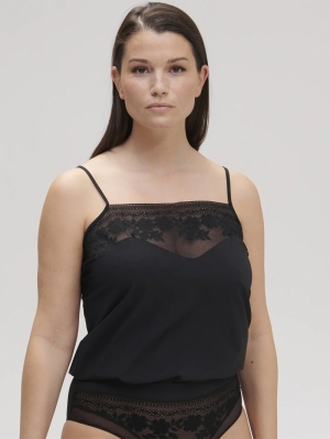 Héloïse body ZWART