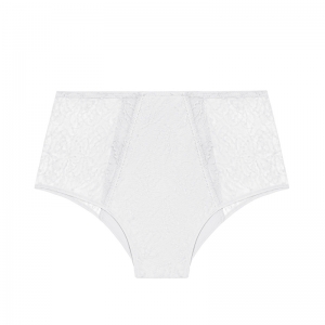 Opaline slip hoge taille WIT