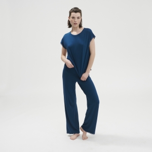Aurore t-shirt korte mouw POSEIDON BLUE