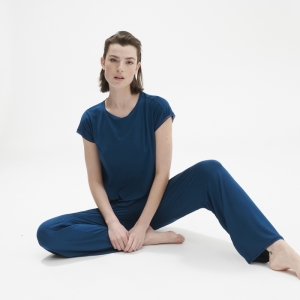 Aurore t-shirt korte mouw POSEIDON BLUE