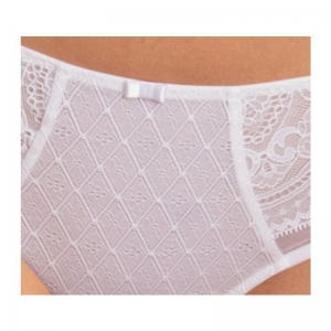 Selma slip hoge taille WIT
