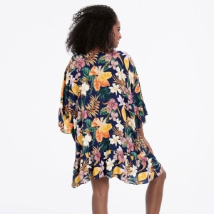 Tropical Sunset tuniek BLAUW