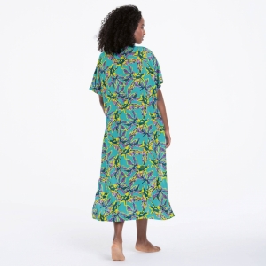 Orchid Dream strandkleedje TURQUOISE