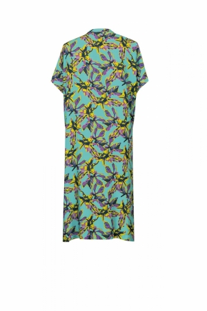 Orchid Dream strandkleedje TURQUOISE