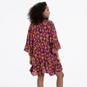 Lovely Leo strandjurk KAKI