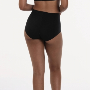 Pocket Panty slip hoge taille ZWART