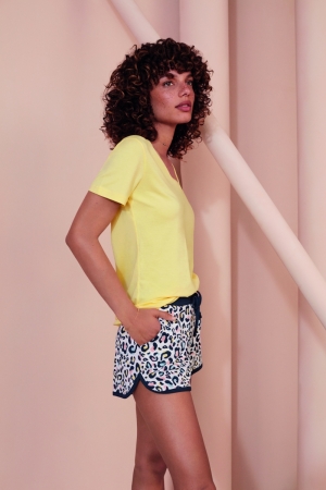 NIGHT2DAY Zia shirt CITRONELLA