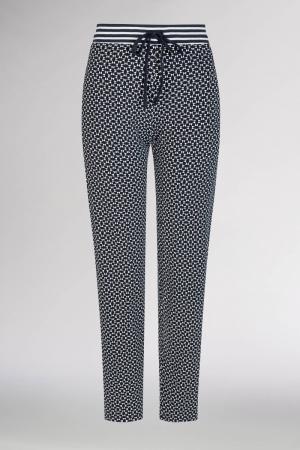 NIGHT2DAY Isi Long pants NIGHT BLUE