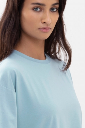 NIGHT2DAY Debby shirt LOVELY BLUE
