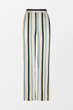 NIGHT2DAY Susannah lange broek BLAUW