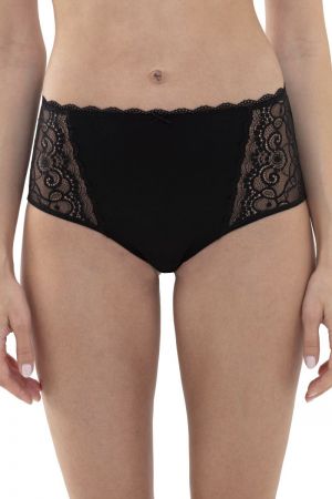 Amorous slip hoge taille ZWART
